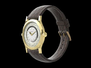 Patek Philippe Worldtimer Guilloche 3D Model