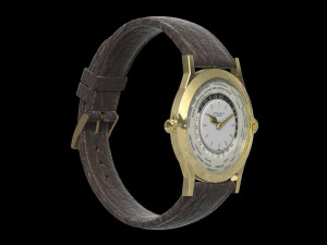 Patek Philippe Worldtimer Guilloche 3D Model