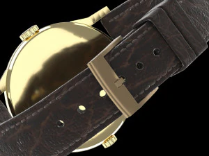 Patek Philippe Worldtimer Guilloche 3D Model