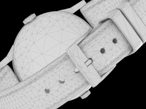 Patek Philippe Worldtimer Guilloche 3D Model