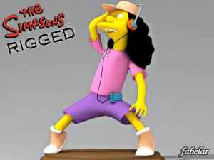 otto mann rigged 3D Model