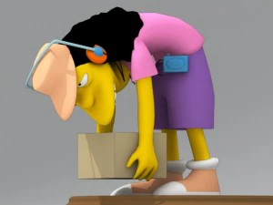 Otto Mann manipulado Modelo 3D