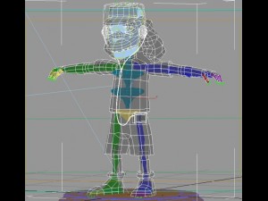 otto mann rigged 3D 模型