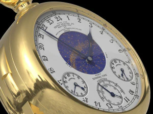 Patek Philippe Henry Graves Supercomplication 3D Model