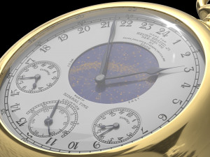 Patek Philippe Henry Graves Supercomplication 3D Model