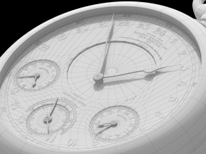 Patek Philippe Henry Graves Supercomplication 3D Model