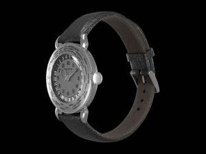 Patek Philippe Platinum Hora Mundial 1415 Modelo 3D