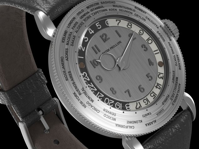 Patek philippe 1939 hotsell platinum world time