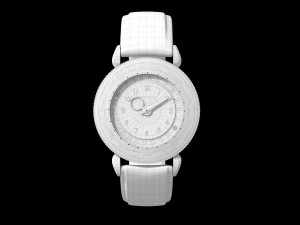 Patek Philippe Platinum World Time 1415 Modelo 3D