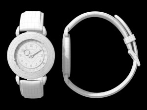 Patek Philippe Platinum World Time 1415 Modelo 3D