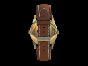 Patek Philippe Two Crown World time 2523 3D-Modell