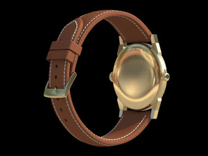Patek Philippe Two Crown World time 2523 3D Model