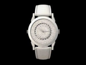 Patek Philippe Two Crown World time 2523 3D-Modell