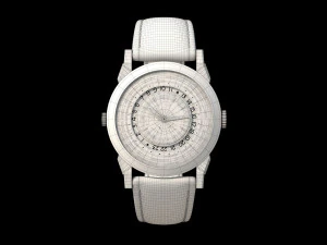Patek Philippe Two Crown World time 2523 3D Model