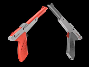 NES Zapper lowpoly Modello 3D