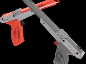 NES Zapper lowpoly Modello 3D