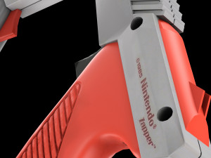 NES Zapper lowpoly Modello 3D