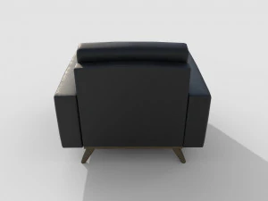 Kursi berlengan 20 Model 3D