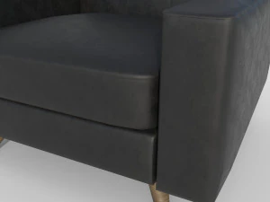 Kursi berlengan 20 Model 3D