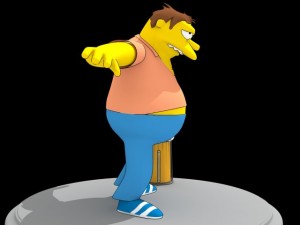 barney gumble rigged 3D Model