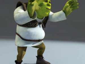 Shrek ha truccato 10 Modello 3D