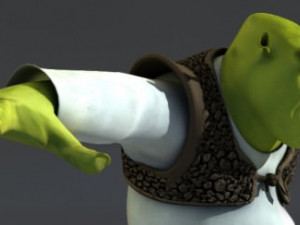 Shrek rigged 10 3D Модель