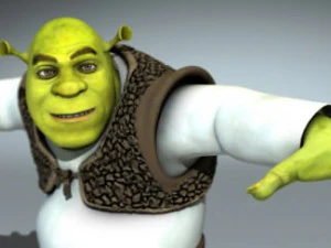 Shrek ha truccato 10 Modello 3D