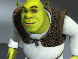 Shrek rigged 10 3D Модель