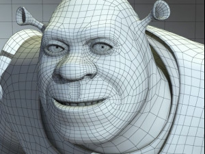 Shrek rigged 10 3D Модель
