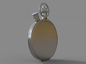 Watch mechanism 7 lowpoly 3D Model