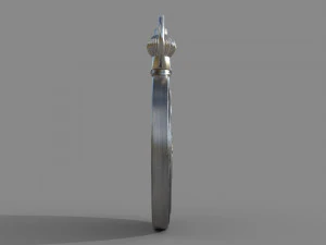 Watch mechanism 7 lowpoly 3D Model