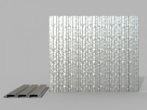 Corrugated galvanized sheets 1 Modelo 3D