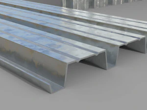 Corrugated galvanized sheets 1 3D Model