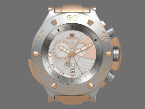 Watch mechanism 9 Low-poly 3D Model