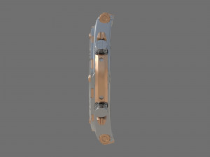 Watch mechanism 9 Low-poly 3D Модель