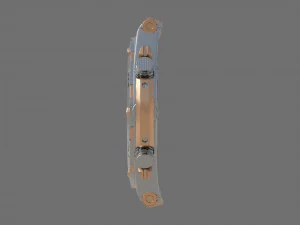 Watch mechanism 9 Low-poly 3D Model