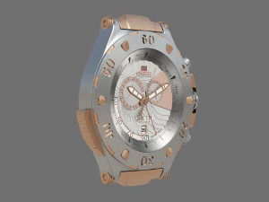 Watch mechanism 9 Low-poly 3D Model