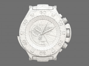 Watch mechanism 9 Low-poly 3D Модель