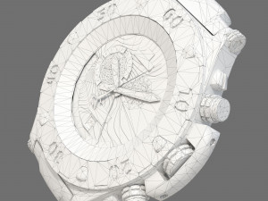 Watch mechanism 9 Low-poly 3D Модель