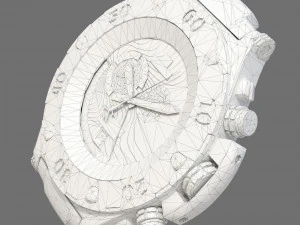 Watch mechanism 9 Low-poly 3D Model