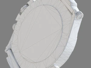 Watch mechanism 9 Low-poly 3D Model