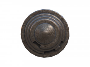 Cryptex low-poly 3D Model