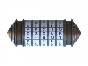 Cryptex low-poly 3D Model