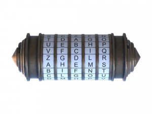 Cryptex low-poly 3D Model