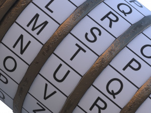Cryptex low-poly 3D Model