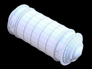 Cryptex low-poly 3D Model