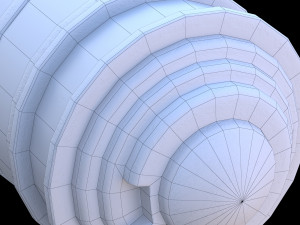Cryptex low-poly 3D Model