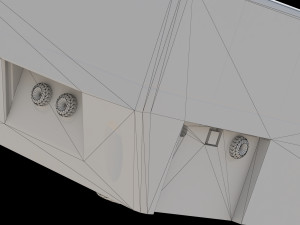 NES console low-poly Modelo 3D