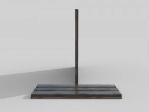 Chapas galvanizadas onduladas 5 Modelo 3D