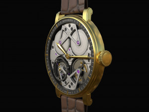 Watch 10 Low-poly 3D Model